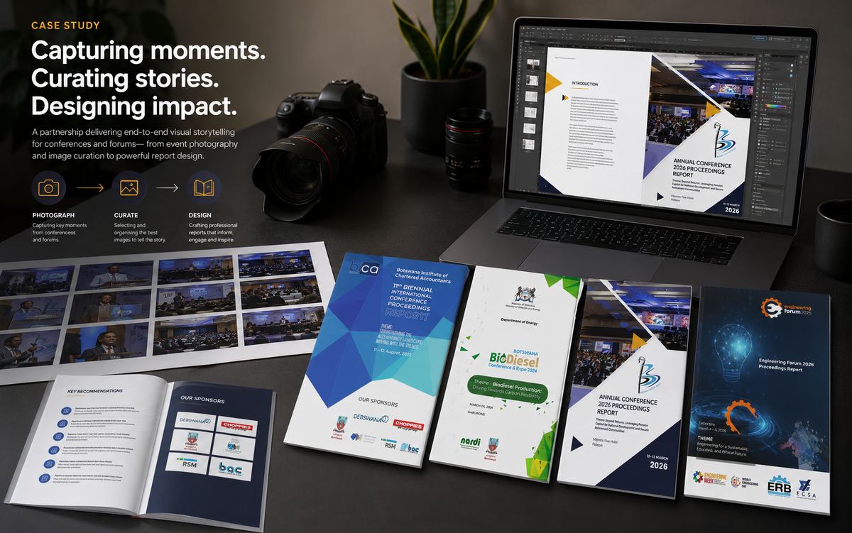 Nana Language Services — Conference Report Design