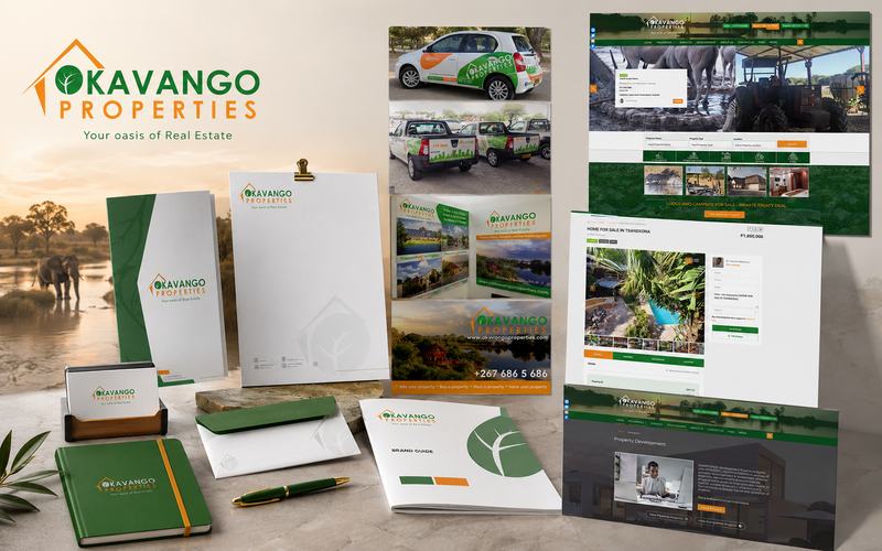 Okavango Properties Website