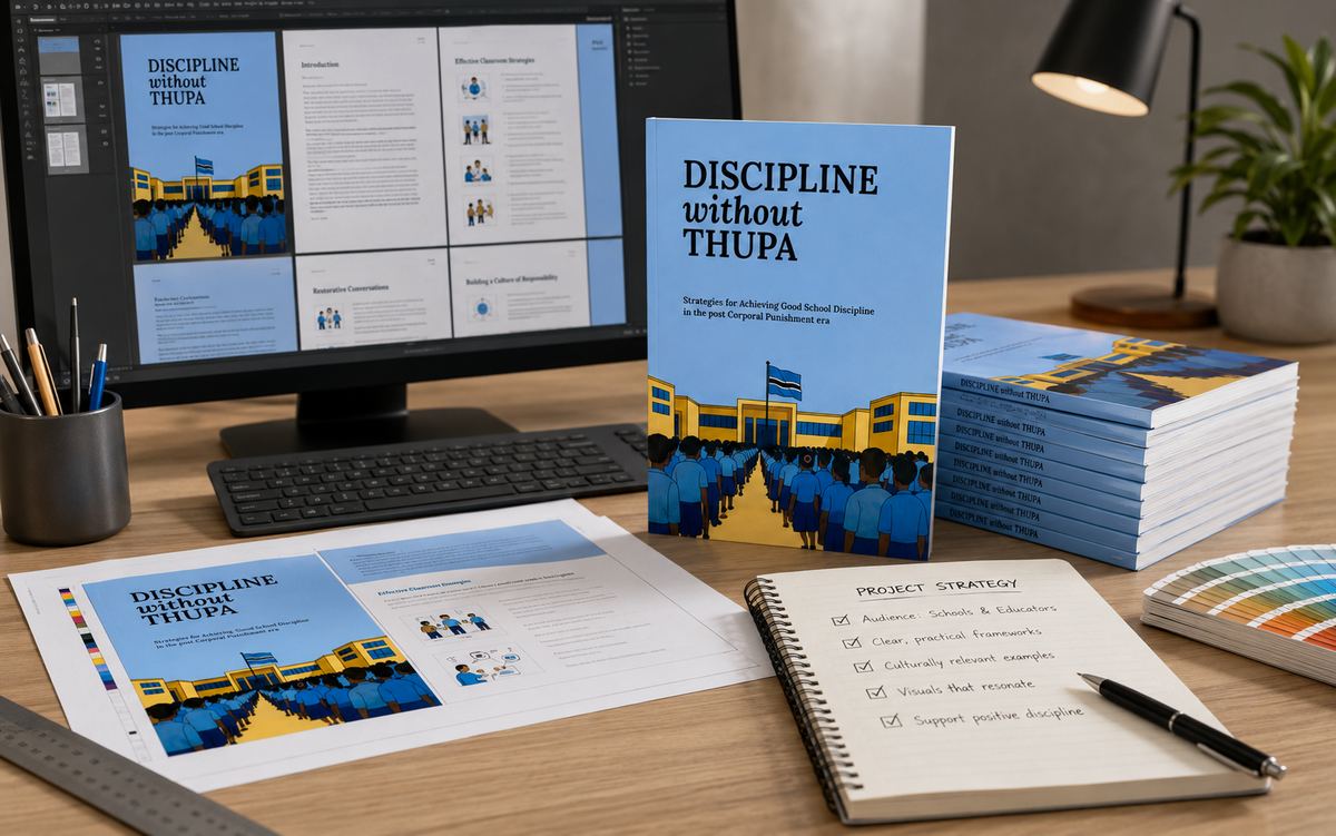 Discipline Without Thupa — Booklet Design & Printing