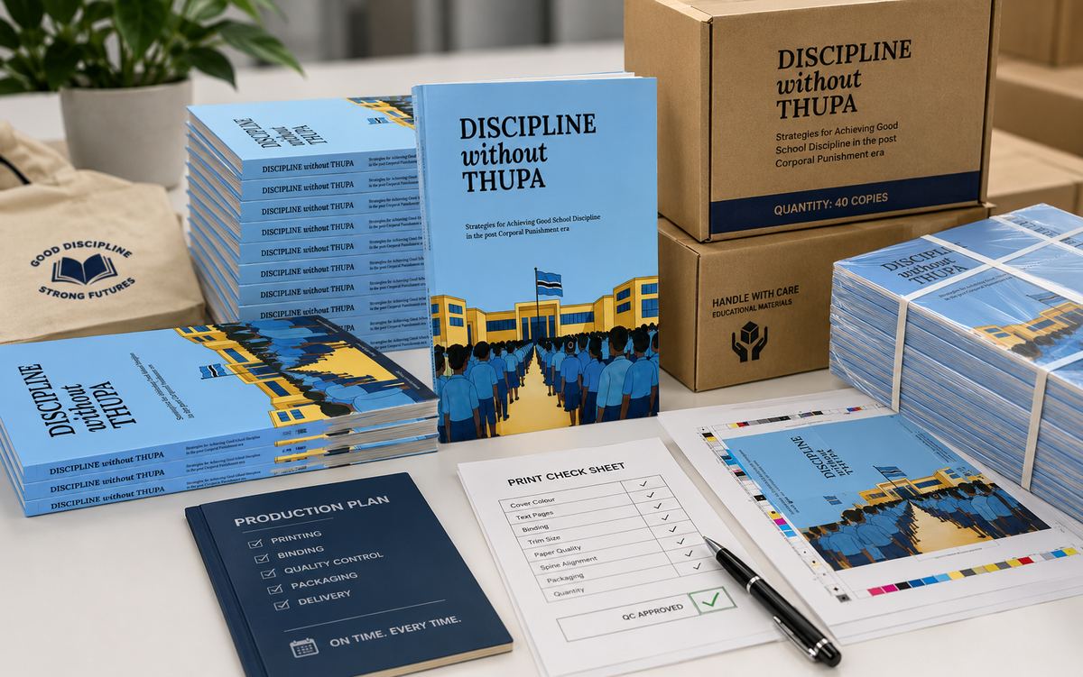 Discipline Without Thupa — Booklet Design & Printing — view 3