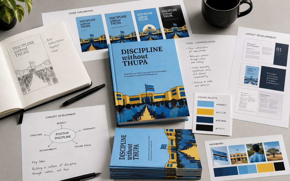 Discipline Without Thupa — Booklet Design & Printing — view 4