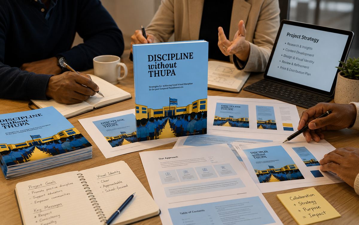 Discipline Without Thupa — Booklet Design & Printing — view 5