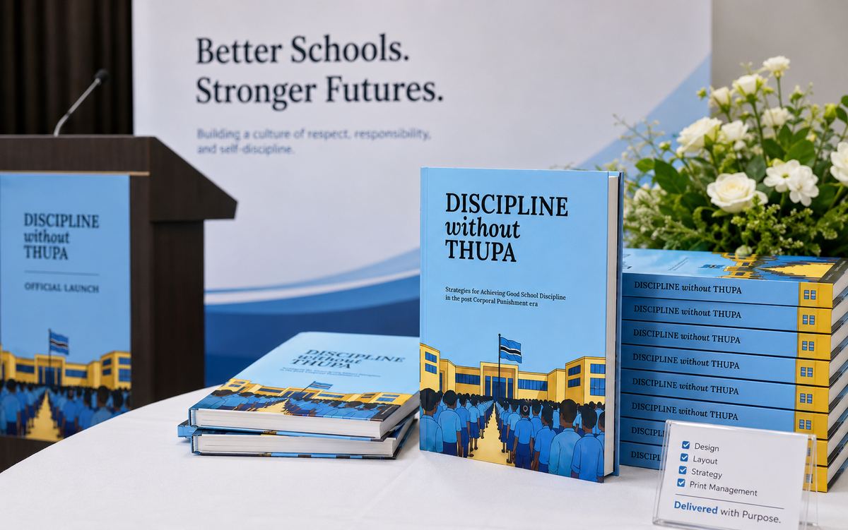 Discipline Without Thupa — Booklet Design & Printing — view 6
